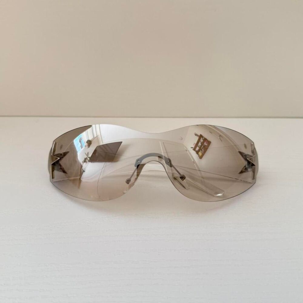 Unbranded Men's White and Silver Sunglasses